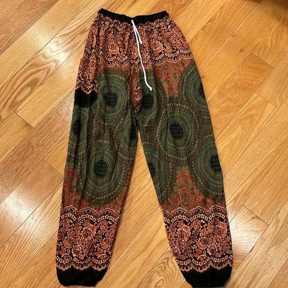 Lofbaz boho/tribal print yoga/harem pants - Picture 1 of 6